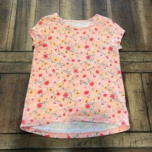 3/$15 🔴 Girl’s floral shirt size medium 7/8